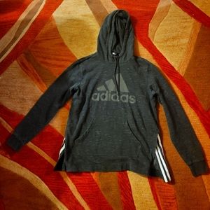 Adidas black hoddie size S